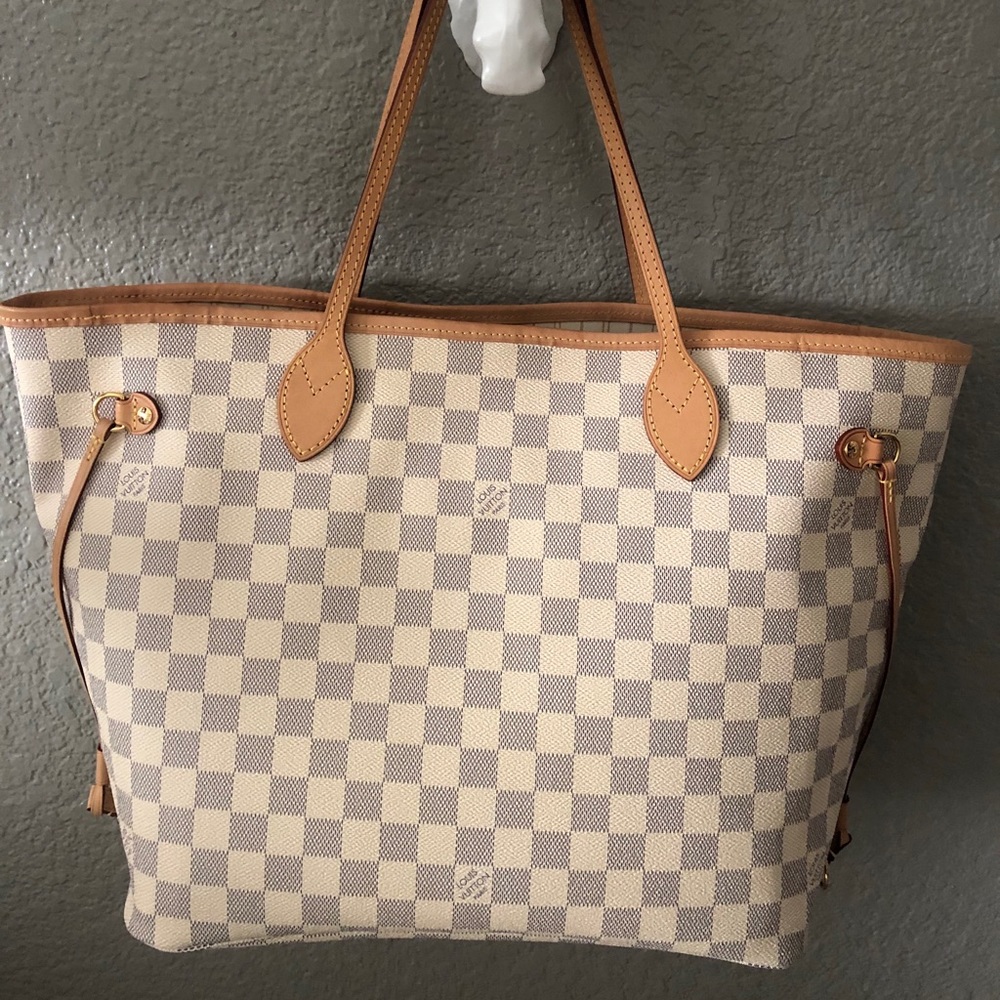 Louis Vuitton Damier azur Neverfull MM